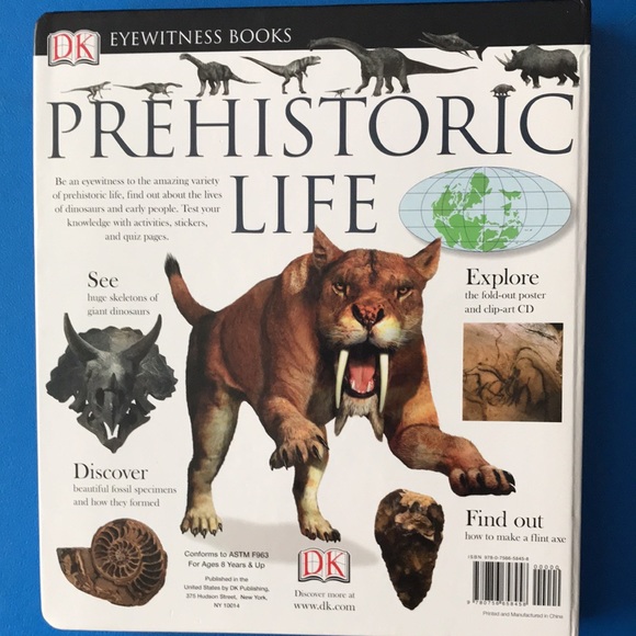 DK Eyewitness Books: Prehistoric Life - Picture 10 of 10
